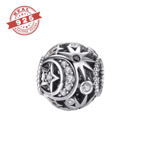 Sun & Moon Celestial Charm - S925