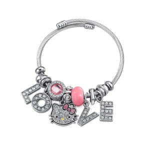 Hello Kitty "LOVE" Charm Bracelet
