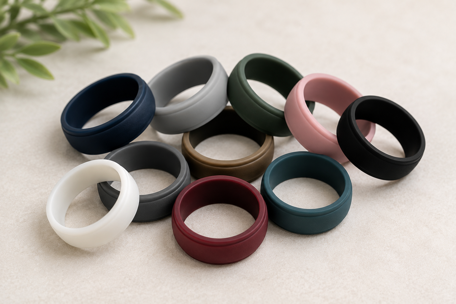 Mystery Silicone Ring Set – Pack of 5 - Image 2