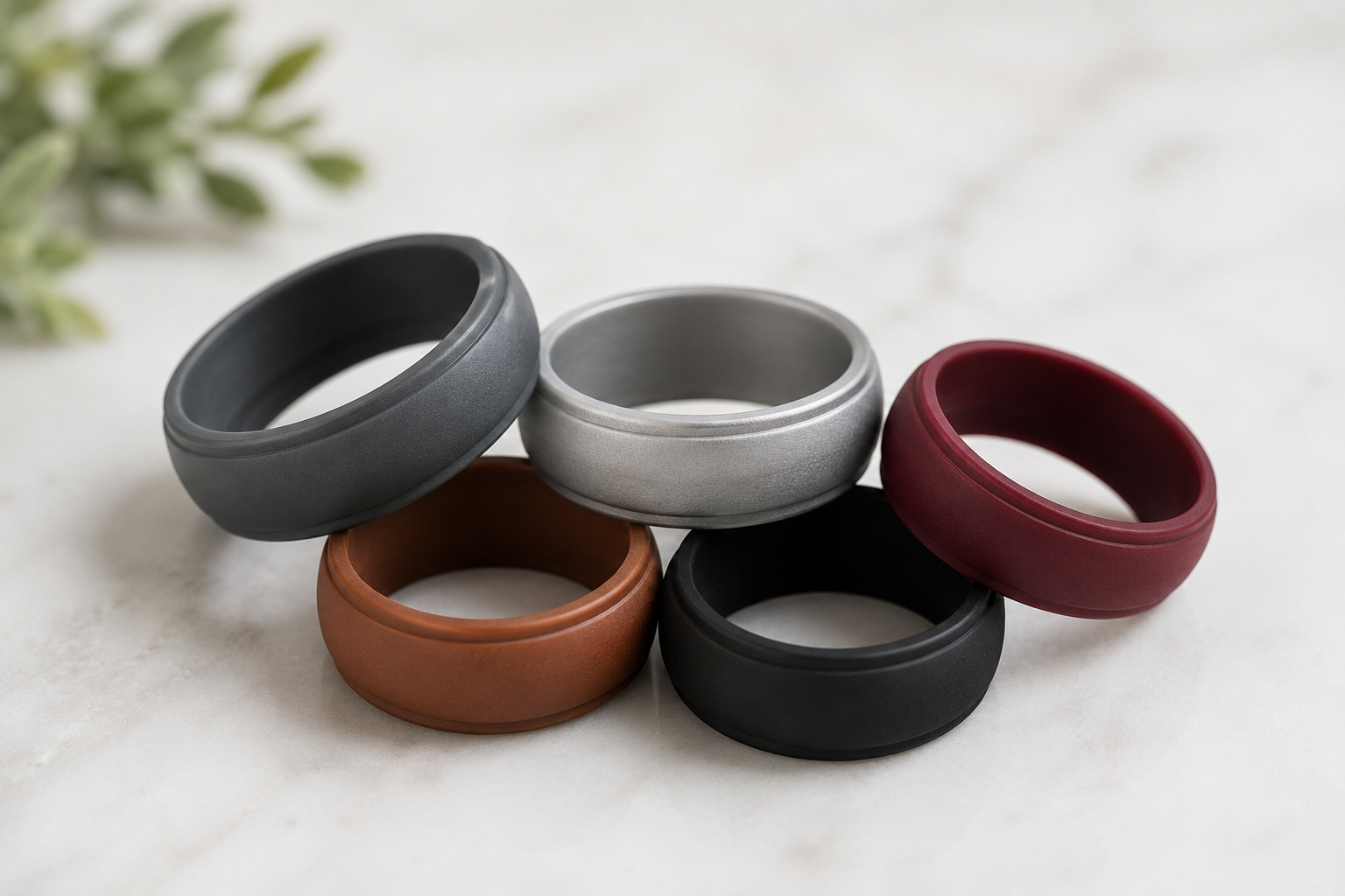 Mystery Silicone Ring Set – Pack of 5